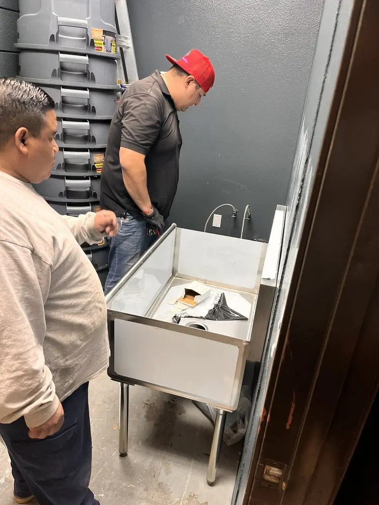 Commercial plumbing and sink installation in Little Richmond