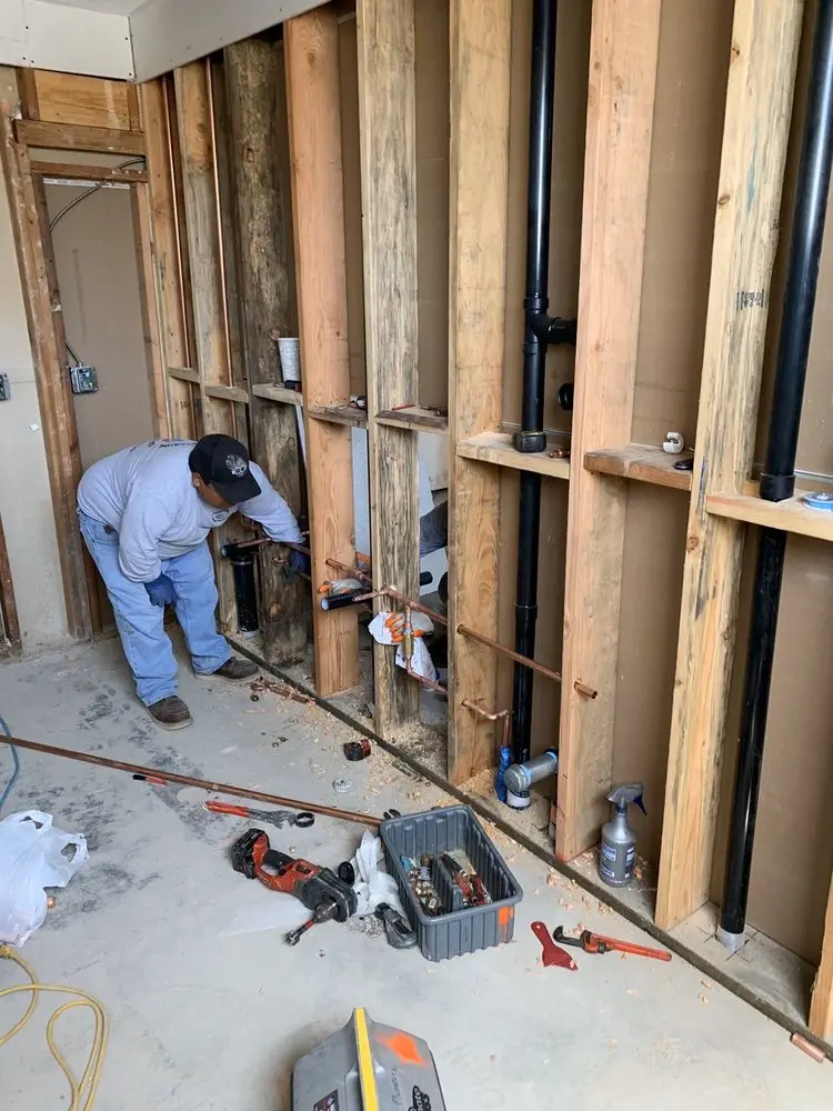 Commercial rough-in plumbing for Water Heater Replacement in Little Richmond
